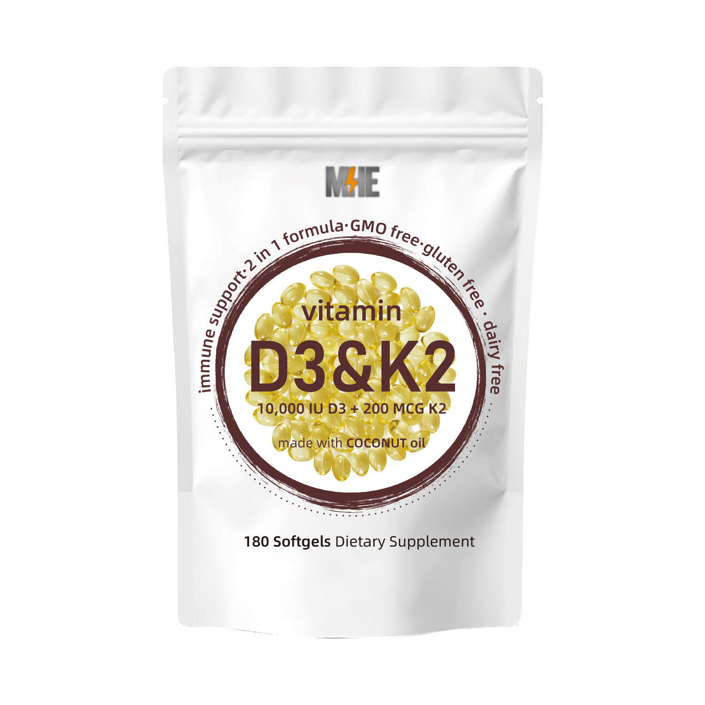 VITAMIN D3 10.000IU & K2 200 MCG